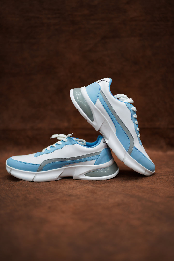 Men’s White & Blue Sports Shoes – Stylish & Durable Sneakers-7 Man