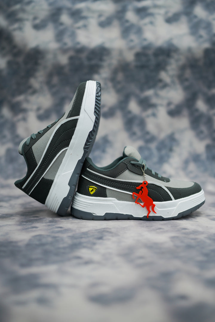 Grey Men’s High Tops | Sporty & Stylish Sneakers