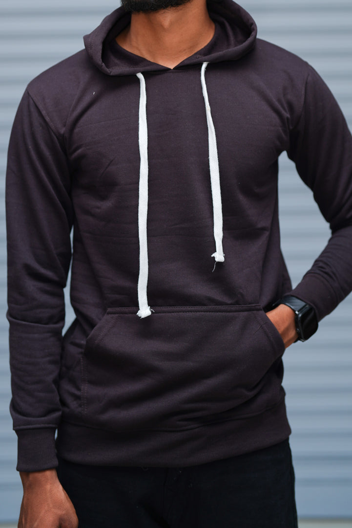Men’s Hoodie Oversized Fit | Trending Streetwear Pullover Sweatshirt - Brown