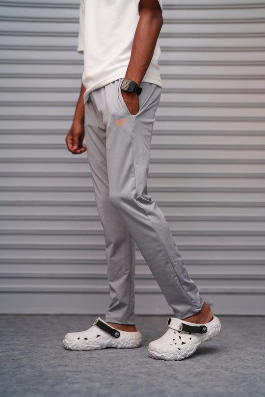 Buy Men's Casual 4 Way Lycra Track Pant - Ash – 7MAN Men's Fashion India