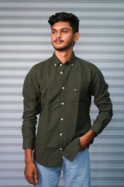 Premium Cotton Formal Shirt for Men | Trendy Slim Fit Casual Office Wear Shirt - MHD