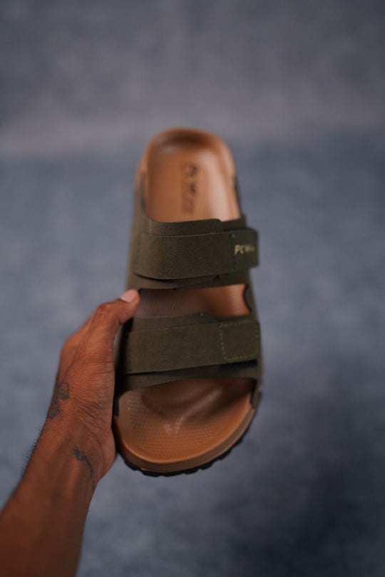 Men’s Premium Dual Strap Slippers for Daily Wear | Trendy Casual Slides - Bitcoin-10(MHD) – alternate view – 7MAN India