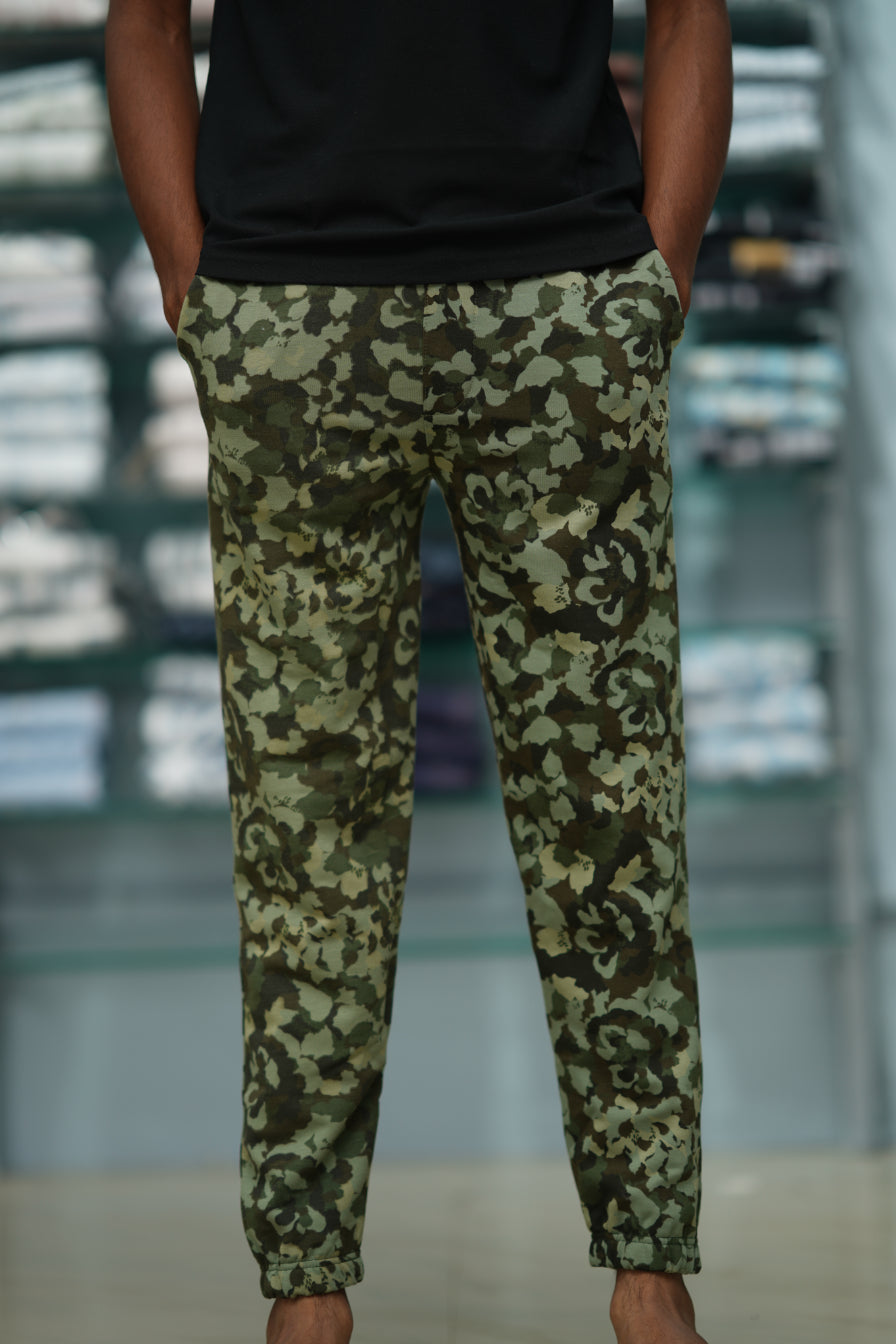 Men's Slim Fit Cotton Joggers Military Track Pant -  734