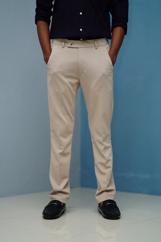 Premium Regular Fit Stylish Men's Polo Fit Pant - Sandle