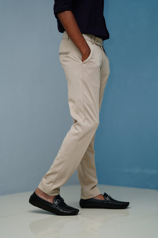 Premium Regular Fit Stylish Men's Polo Fit Pant - Sandle