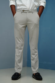 Premium Regular Fit Stylish Men's Polo Fit Pant - Light Pistha green