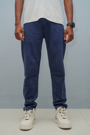 Mom Fit Jeans for Men | Stylish Relaxed Fit Denim Pants - Navy Blue