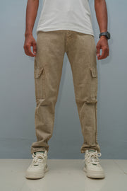 Mom Fit Jeans for Men | Stylish Relaxed Fit Double Pocket Denim Pants - Sandle