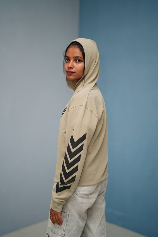 Men’s Full Sleeve BIRD Printed Hoodie | Oversized Winter Hoodie for Men - Sandle