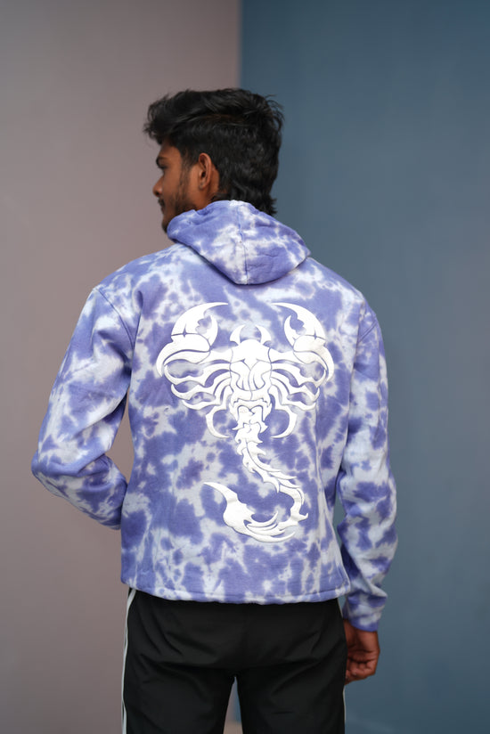 Unisex Tie-Dye Hoodie for Men & Women | Oversized Streetwear - Lavender