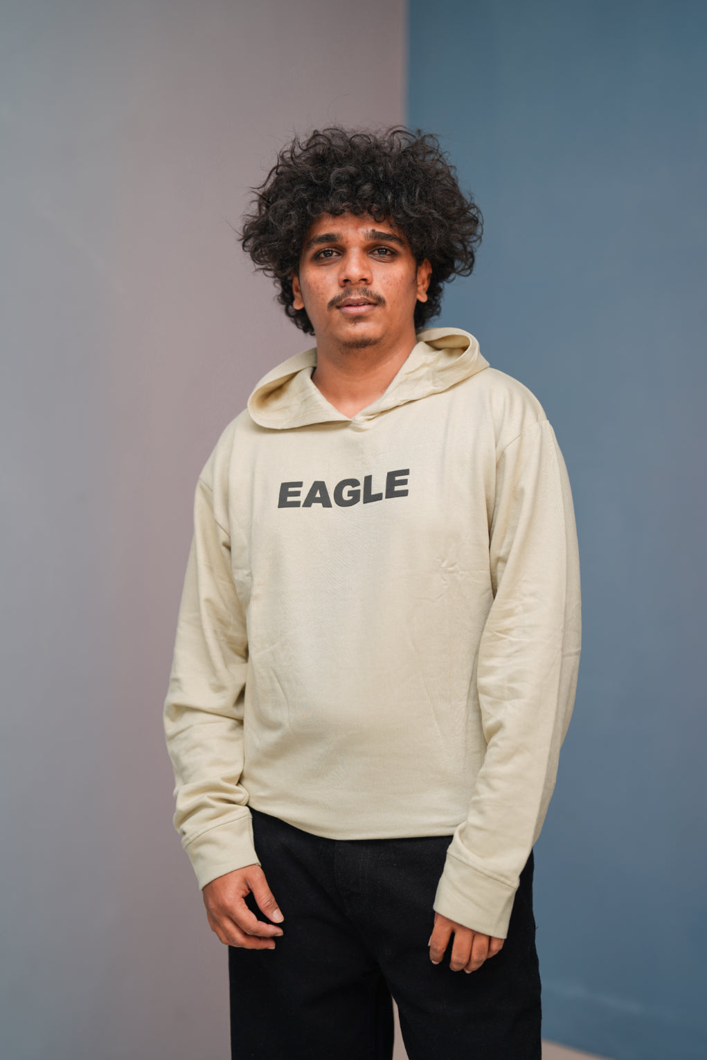 Unisex EAGLE Printed Hoodie for Men & Women | Oversized Streetwear-sandal