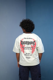 Mens Five Sleeve DUCIESHING Printed T Shirt Mint Green mens trending streetwear India 7Man