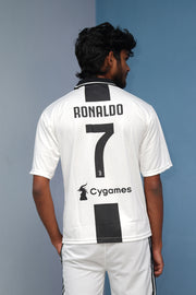 Short Sleeve Round Neck JEEP Jersey for Men - White