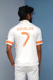 Short Sleeve Round Neck BWIN Jersey for Men - White