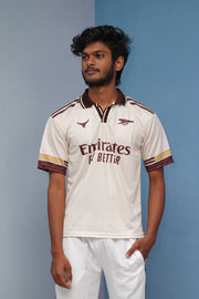 Short Sleeve EMIRATES FLY BETTER Jersey and Baggy Pant Co-ord Set for Men - Sandle