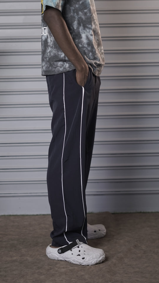 Men's Streetwear Relaxed NS Piping Jogger Pants - Grey – 7MAN Men's Fashion India
