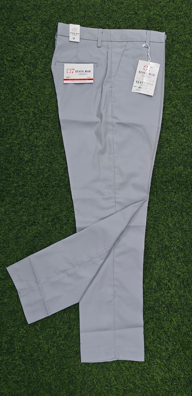 Premium Regular Fit Stylish Men's Polo Fit Pant - Ash