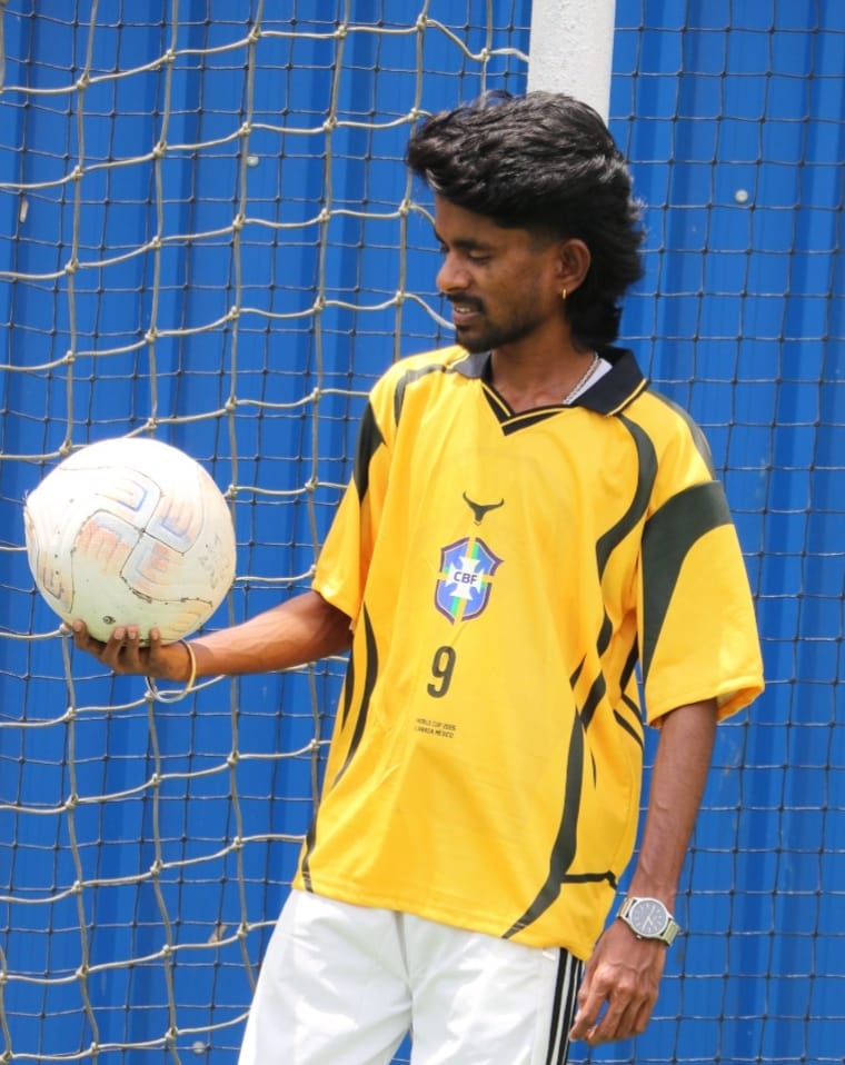 Men's Yellow No.9 Football Jersey