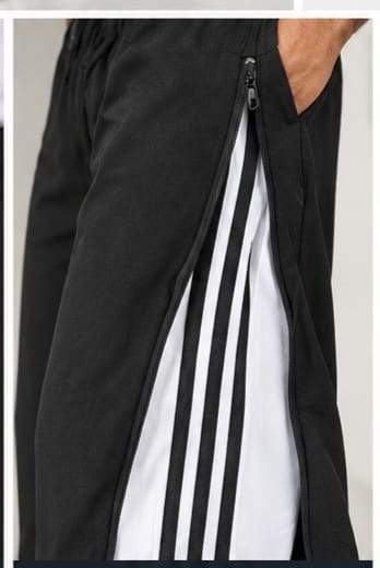 Men’s Premium | Comfort Fit Full Zipper Track Pant - Black