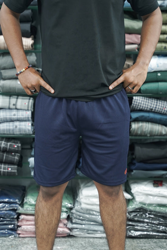 Daily Wear Trendy Mens Korean Trouser & Shorts - Navy Blue