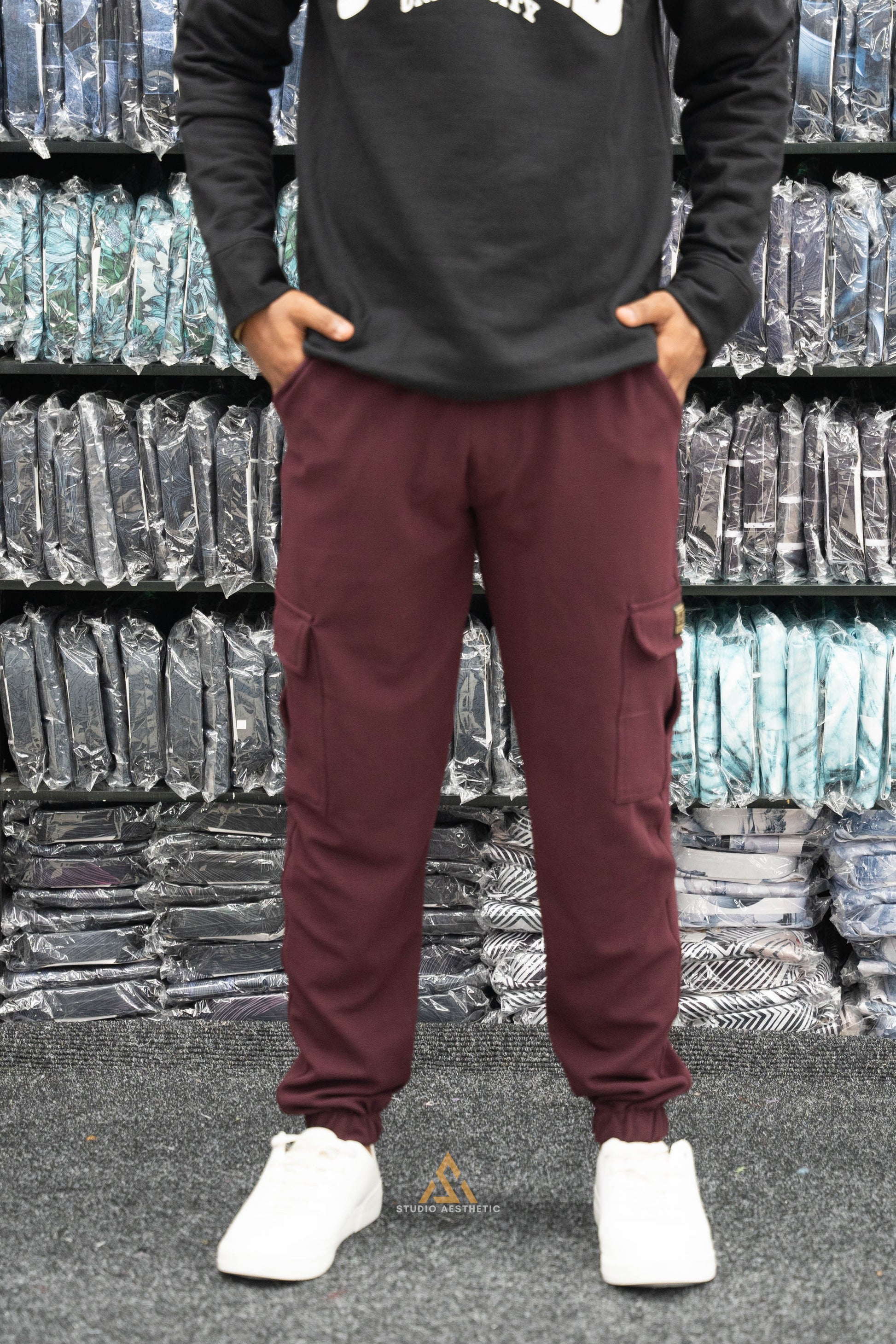 Regular Fit Mens Ottaman Cargo Track - Graphe Shade-7 Man