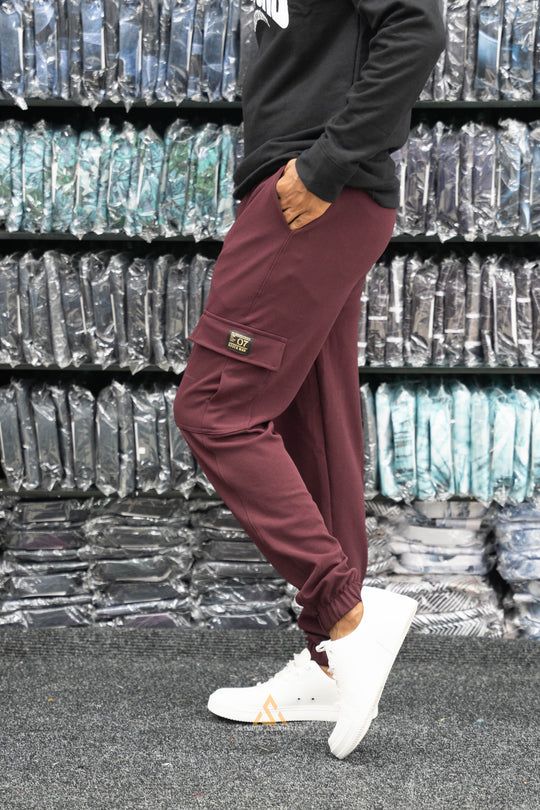 Ottaman Cargo Track Pants for Men – Utility Joggers & Streetwear - Graphe Shade – 7MAN Men's Fashion India