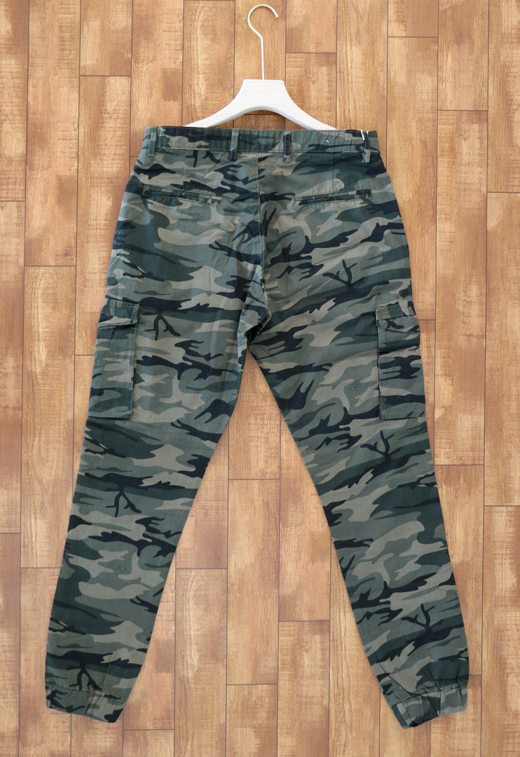 Men Cotton Military Cargo Pants Camouflage Army Trousers Cargo Pants