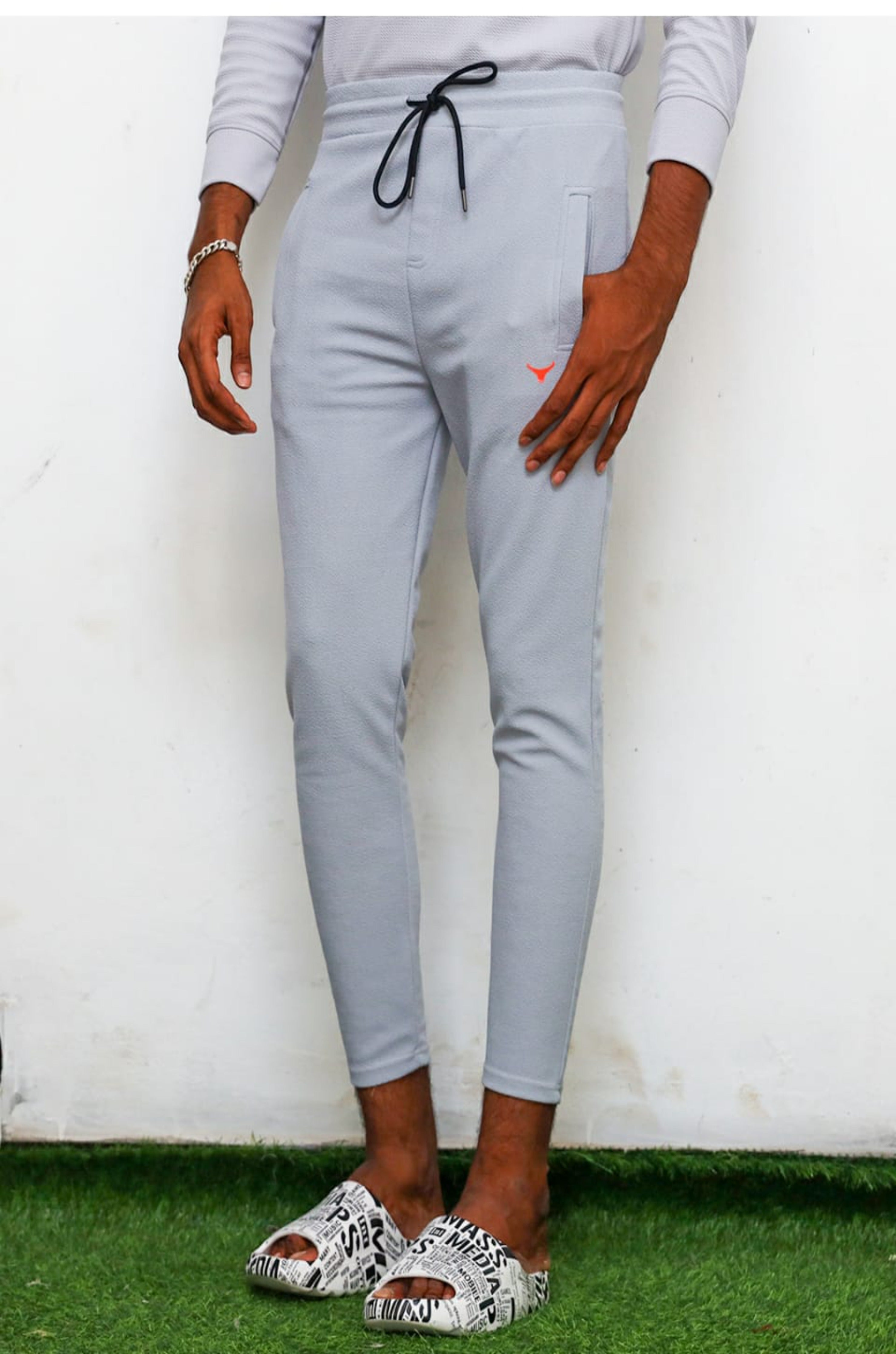 Macroman M-Series, Solid Men Blue Track Pants - Buy BLUE Macroman M-Series, Solid Men Blue Track Pants Online at Best Prices in India