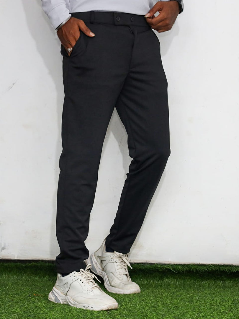 Grant Slim Fir Grey Lycra Trouser – MCR TAILOR